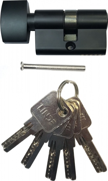 Циліндр Linde A6P 25x25 ключ-вороток 50 мм чорний