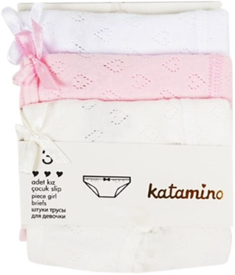 Набор трусов для девочки KATAMINO K12801 3 шт. р.134-146 разноцветный 