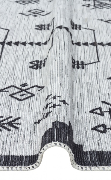 Килим Ekohali Arya AR 23 Grey 120x180 см двосторонній 