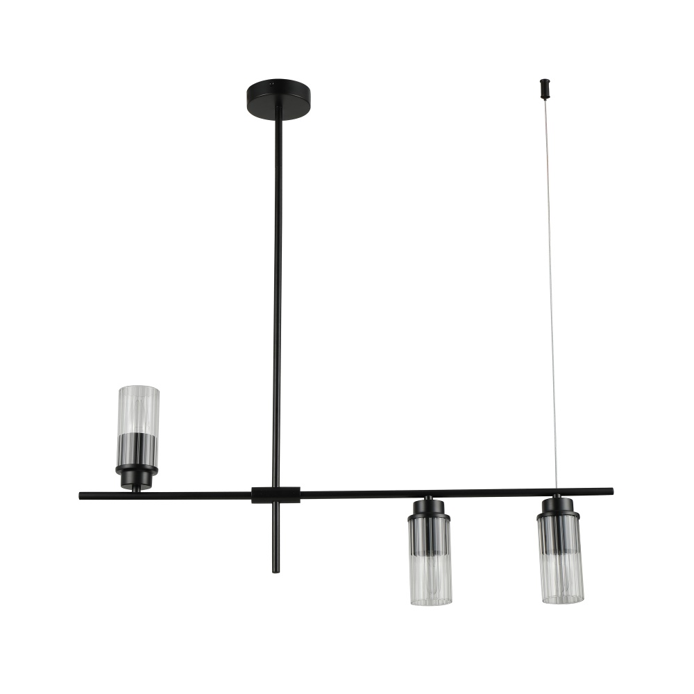 Люстра Miorro Scala 765х100х690 мм 3x40 Вт E14 черный 51-311-070