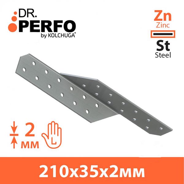 Кріплення для крокв ліве Kolchuga 210х35х2