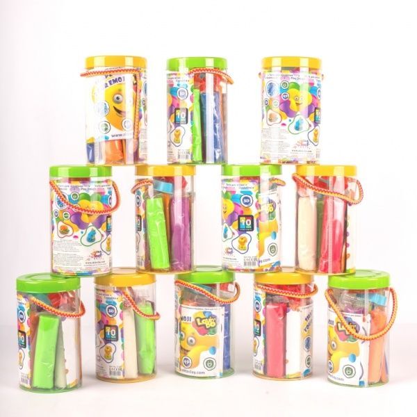 Тісто для ліплення OKTO 6 кольорів в тубусі 31007 31007