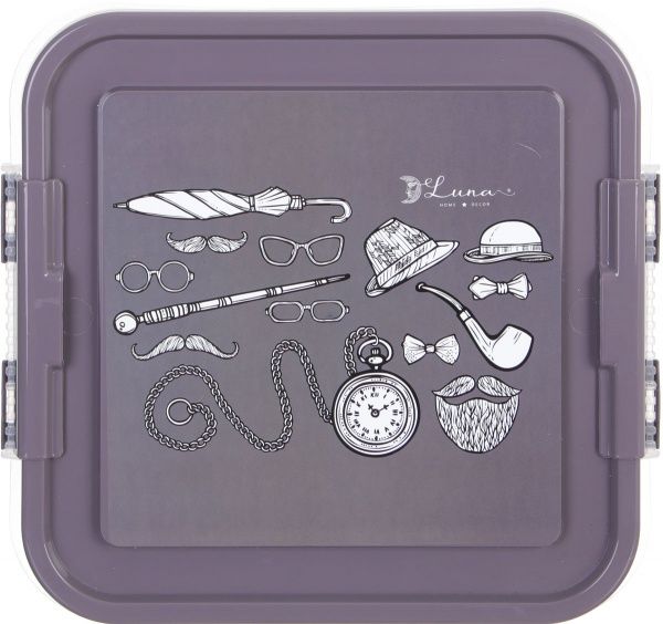 Органайзер Fashion Man 25х26х11 см графіт 