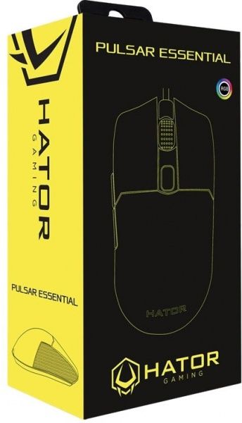 Миша Hator Pulsar Essential USB Black (HTM-312) 