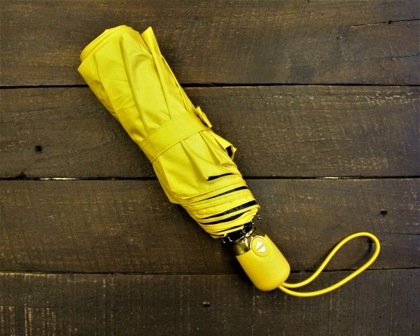 Парасолька KRAGO повний автомат жовтий 
