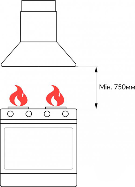 Вытяжка Pyramida TL 50 SLIM BL