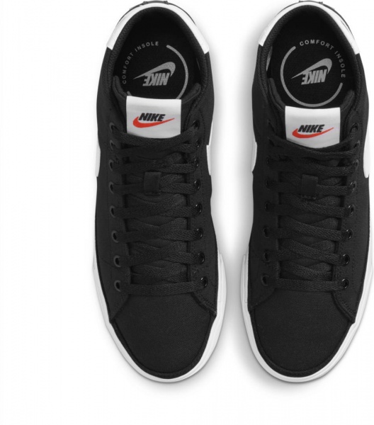 Кроссовки Nike Court Legacy Mid Canvas DD0161-001 р.US 7 черный