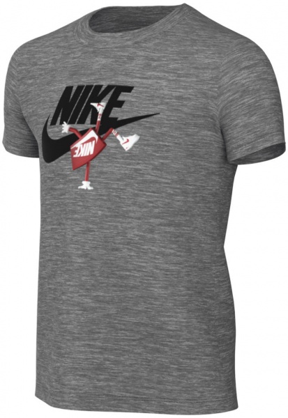 Футболка Nike B NSW TEE FUTURA BOXY SP22 DO1806-063 р.XL сірий