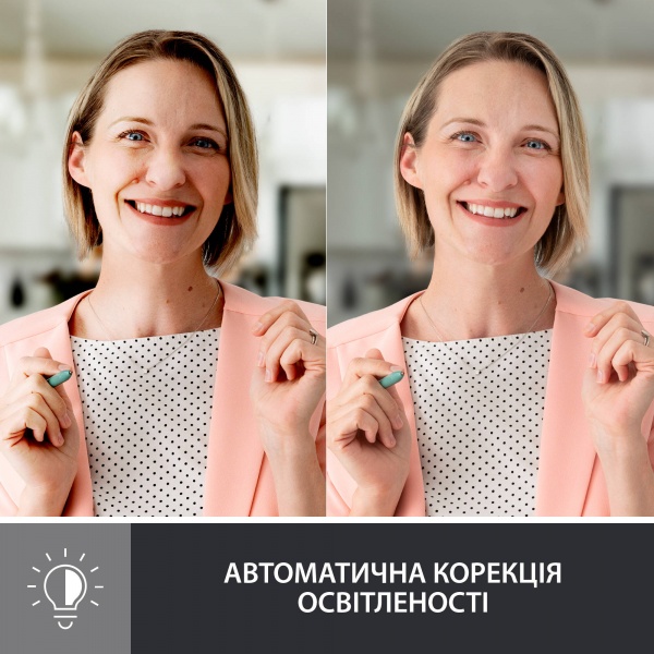 Веб-камера Logitech Brio 500 – Off-White