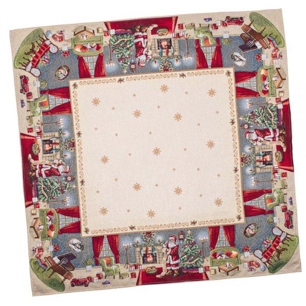 Скатерть Новогодняя сказка 100x97 см Limaso 