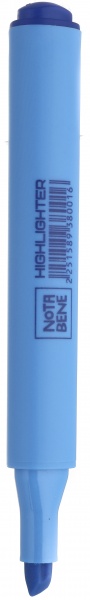 Маркер текстовий Nota Bene трикутний 2-3 мм синій 