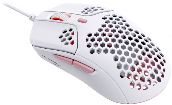 Миша HyperX Pulsefire Haste USB white/pink (4P5E4AA) 