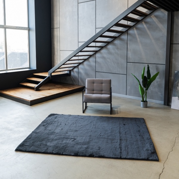 Килимок Dariana Rabbit Classic 120x180 см dark grey 