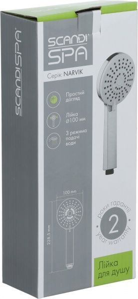 Ручний душ Scandispa Narvik FS33037CW 