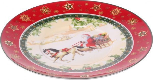 Чашка с блюдцем Santa Christmas Collection 180 мл. Lefard