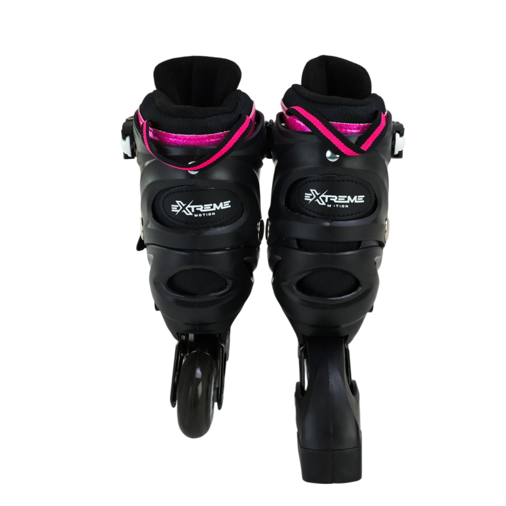 Роликовые коньки Shantou Extreme Motion M RL25428 р. 34-37 черный