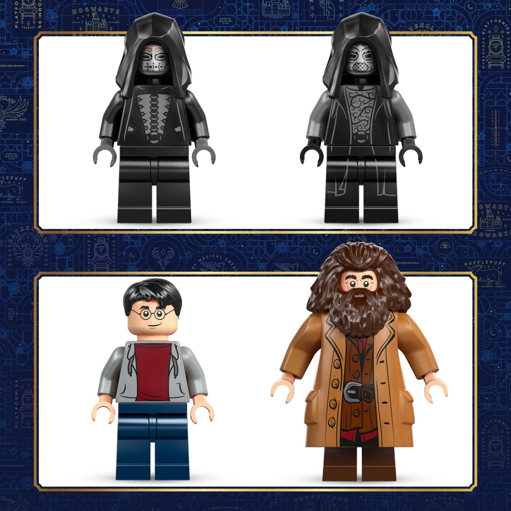 Конструктор LEGO Harry Potter Геґрід і Гаррі: Втеча з Тисової вулиці 76459