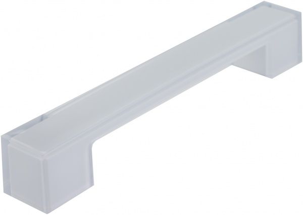 Мебельная ручка 160 мм белый Poliplast 0306VE Wh