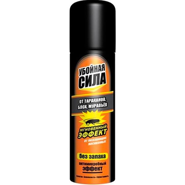 Аэрозоль Убойная Сила от ползающих насекомых 150 мл