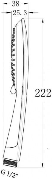 Ручной душ  Mixxen Хельга-3 MXAQ0151