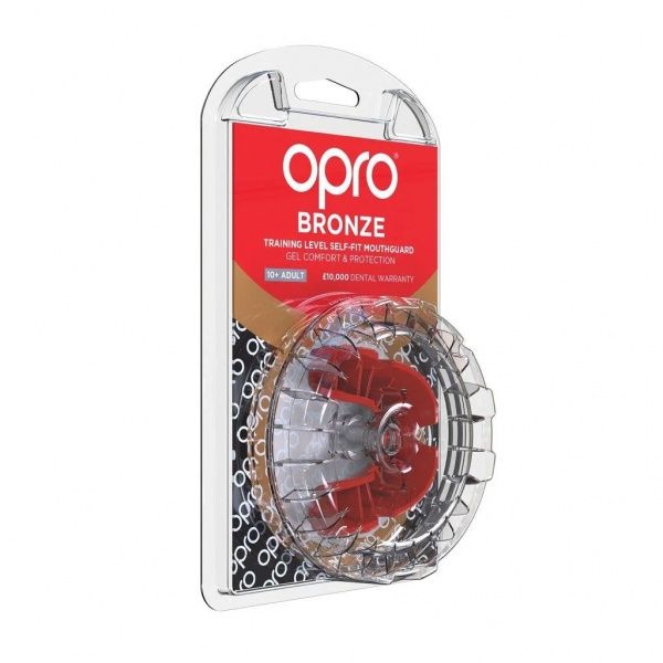 Капа Opro Bronze Red OS 