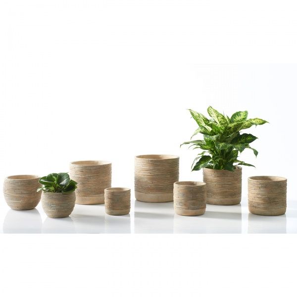 Кашпо Soendgen Keramik Myanmar круглий 3,4 л бамбук (1330-0019-2480) 