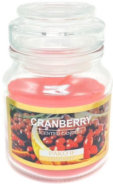 Свеча в стакане Клюква Pako-If