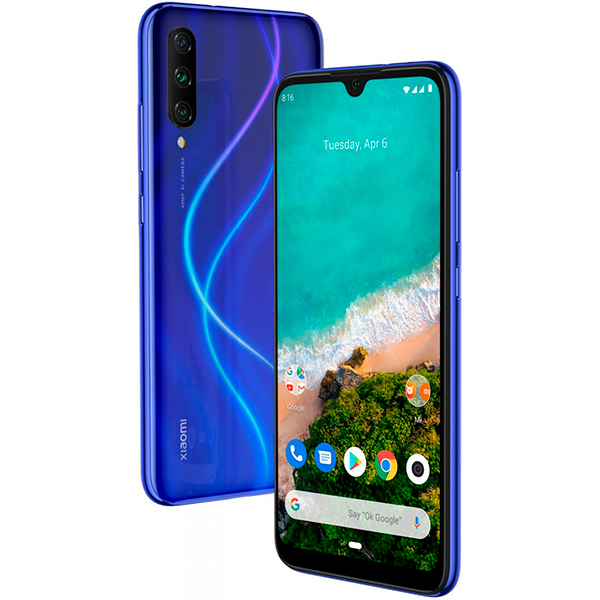 Смартфон Xiaomi Mi A3 4/128GB (Blue)