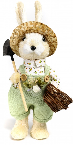 Декорация пасхальная Кролик весенний 18х38 см в ассортименте (Epi-22J3068/69Q)