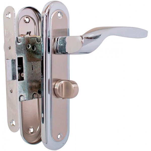 Ручка на планке RDA Arona 258 матовый никель/хром