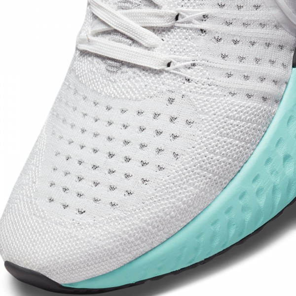 Кроссовки Nike React Infinity Run Flyknit 2 CT2357-005 р.US 8,5 серо-бирюзовый