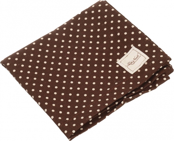 Раннер Lucy горошек 40x140 см коричневый La Nuit 