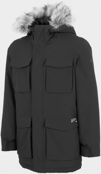 Куртка-парка 4F JACKET JKUM001 HJZ22-JKUM001-20S р.140 чорний