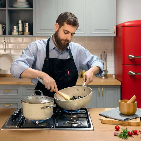 Кастрюля с крышкой Granita 3 л (A1260) Korkmaz