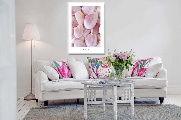 Картина на холсте М008 Shell 55x80 см ТЕРРАВОЛ 