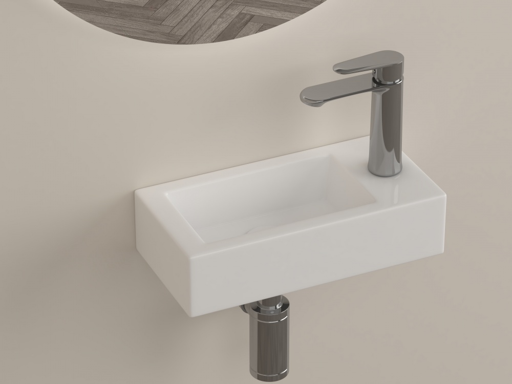 Умывальник Water House Compact Space Grace 38х18,5х90 см R