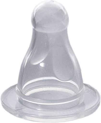 Соска Київгума молочна силіконова 2 шт