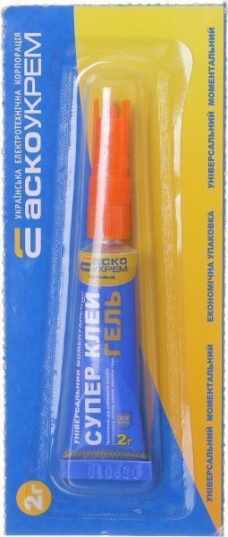 Суперклей-гель АСКОУКРЕМ A.HG-12-2 1 шт. 2 г
