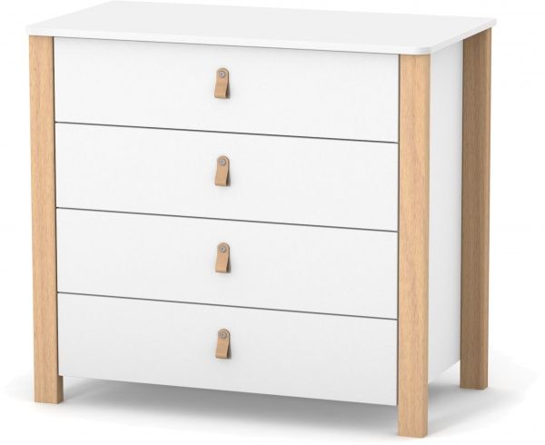 Комод Veres під пеленатор Монако 900 біло-буковий 33.2.35.2.15 