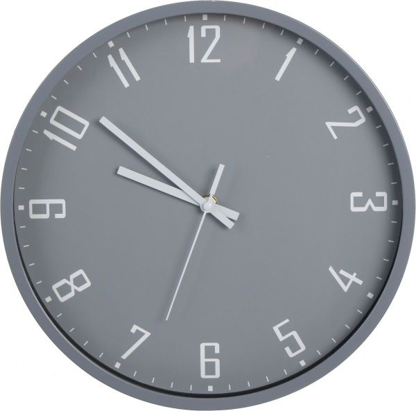 Часы настенные Watch 30.5 см серый