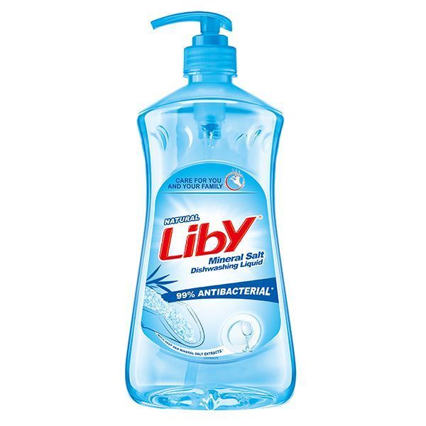 Средство для ручного мытья посуды LIBY фруктов и овощей Морская соль 1,05л