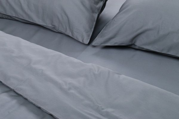 Комплект постельного белья Mono green D двухспальный зеленый La Nuit 