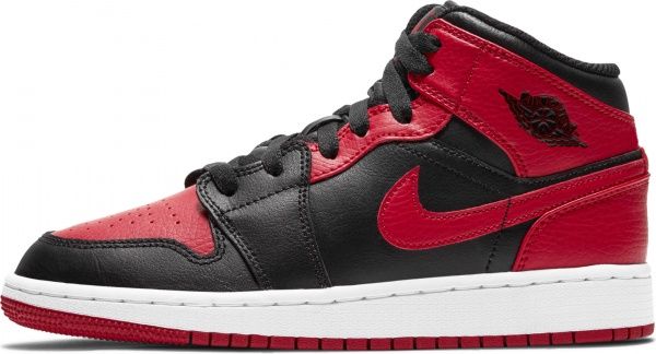 Кроссовки Nike AIR JORDAN 1 MID 554725-074 р.6,5Y красный