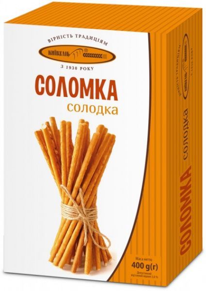 Соломка солодка 0,4кг в упаковці 4820227211852 400