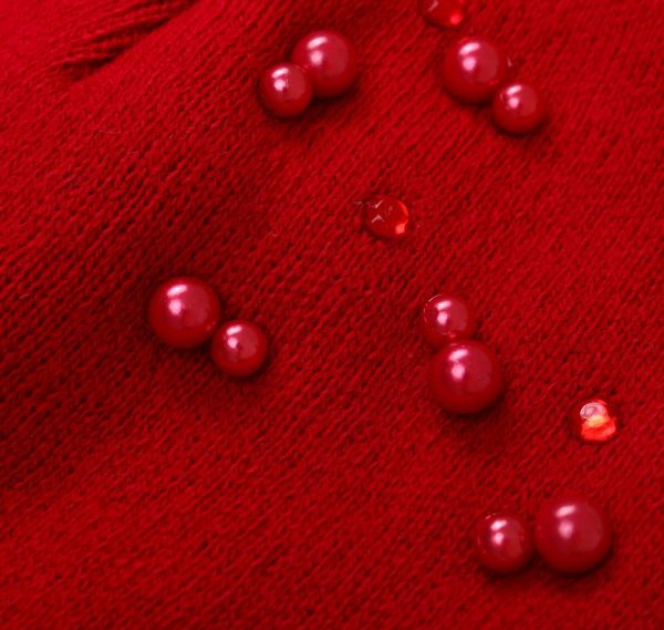 Шапочка дитяча для дівчинки Kraft+ 2690 р.52 червоний 