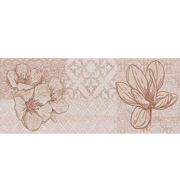 Декор Opoczno Marble Room Inserto Квіти 200х600 мм