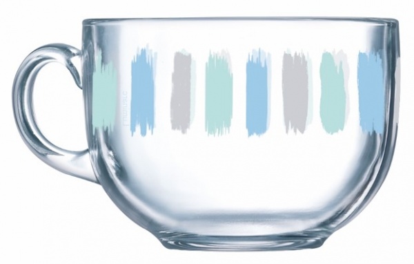 Чашка для чая Brush Jumbo 500 мл O0119 Luminarc