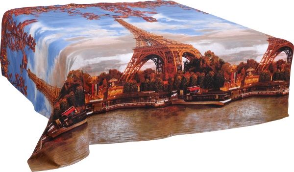 Комплект постельного белья Париж 1,5 разноцветный UP! (Underprice) 