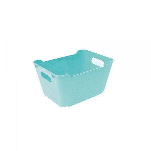 Ящик для хранения Keeeper LOFT 195х140х100 мм голубой