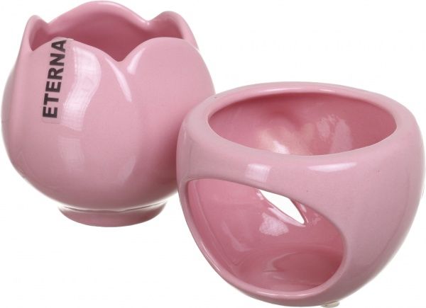 Аромалампа Флора бутон 8,5x8,5x13 см 2306-13 розовая Eterna